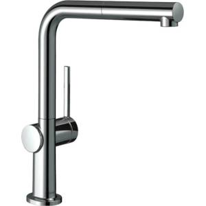 Hansgrohe Кухненски смесител Hansgrohe Talis M54 270 с издърпващ се душ с 1 струя (72860000)