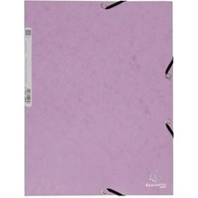 Exacompta Pastel Prešpán Spisové dosky s gumičkou A4 - fialové