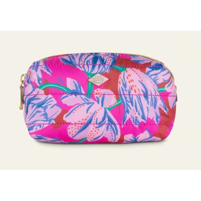 Oilily kosmetická taška Poppy pouch s tulipány MEOIL0B06-21 růžová