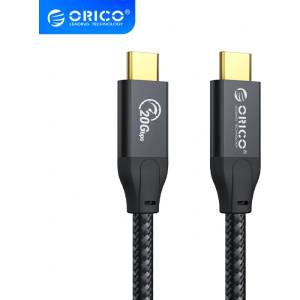 ORICO Кабел Type-C/Type-C 2.0м Orico CM32-20-BK 20Gbps (RV94175CAA)