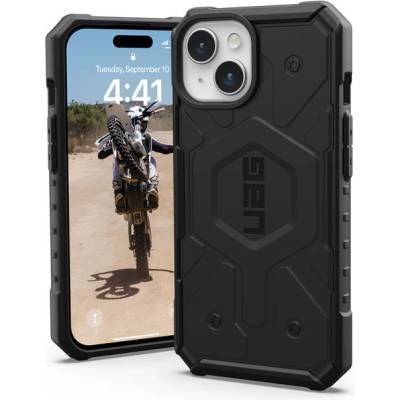Urban Armor Gear Gear Pathfinder MagSafe Case - удароустойчив хибриден кейс за iPhone 15 (черен)