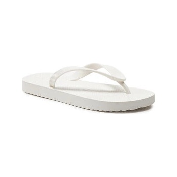 Tommy Jeans žabky Tjw Logo Flip Flop EN0EN02447 ecru