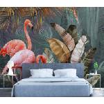 Art Gift Decor Фототапет Тропическо фламинго