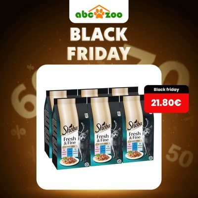 Sheba Fresh & Fine kuracie pstruh a losos 36 x 50 g