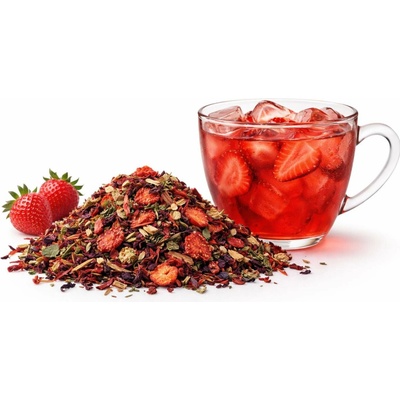 QuickTea Ledový čaj Jahoda 1000 g