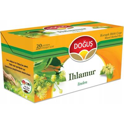 DOGUS Lipový čaj Turecká bylinná zmes 20 vrecúšok 32 g