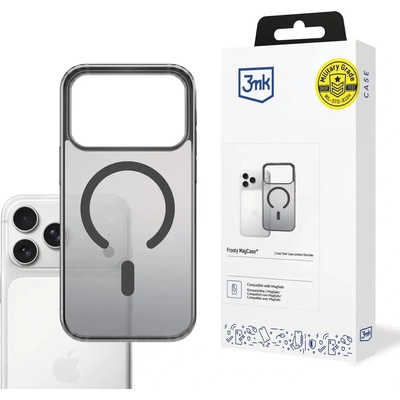 3mk Protection 3mk Frosty MagCase за iPhone 17 Pro - черен (5903108664912)