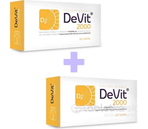 Devit 2000 120 kapsúl
