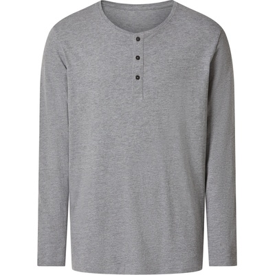 esmara Men pánské triko s dlouhými rukávy šedá