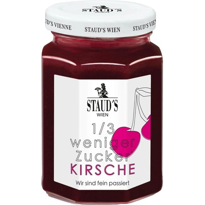 Staud‘s Třešňová marmeláda se sníženým obsahem cukru 200 g