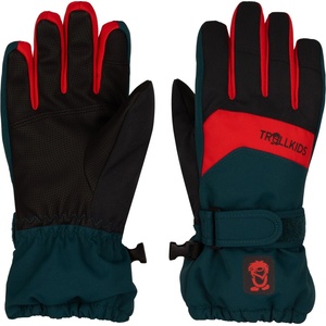 Trollkids Детски ръкавици Trollkids Kid's Rauland Glove - Midnight Petrol / Chili Red / Black - размер 6 (202-7802-0614)