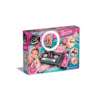 Clementoni - Crazy Chic Palette de Maquillage Arc-En-Ciel | Smyths Toys France