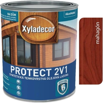 Xyladecor Protect 2v1 2,5 l mahagón