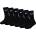 Nike Детски чорапи Nike 6Pk Dri-Fit Crew Sock Childs - Black