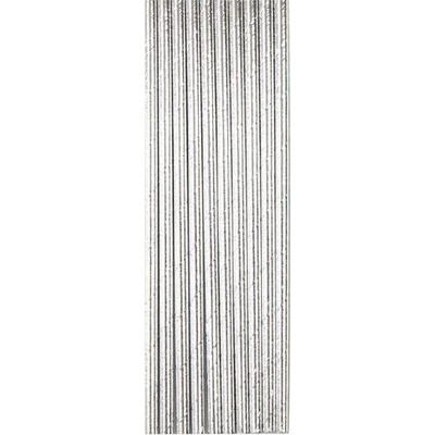 Party Pal Strieborné slamky 10 ks 20 cm