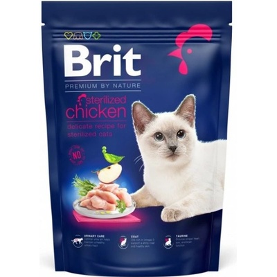 Brit Premium by Nature Cat. Sterilized Chicken 1,5 kg