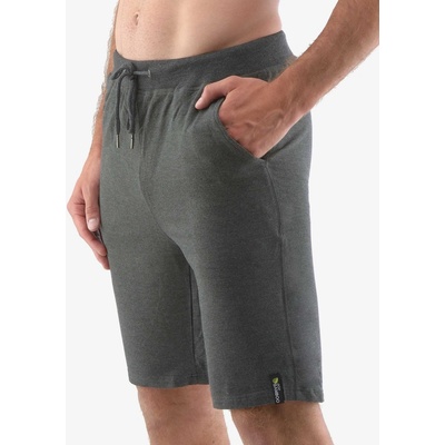 EcoBamboo Bambusové šortky SPORT 93018P Tmavosivá