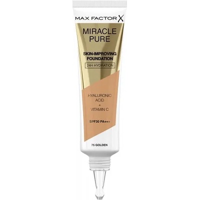 MAX Factor Miracle Pure Skin-Improving Foundation - Дълготраен фон дьо тен SPF30