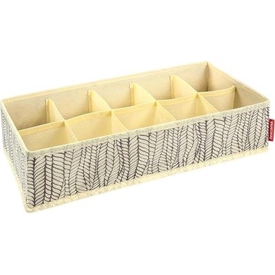 TESCOMA Organizér na ponožky a spodní prádlo FANCY HOME 40 x 18 x 10 cm, smetanová – Zboží Mobilmania