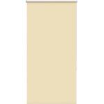 vidaXL Ролкова щора Blackout Бежова 70x130 cm Ширина на плата 65, 7 cm (4010706)