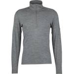 Icebreaker Мъжко мериносово термобельо Icebreaker 200 Oasis L/S Half Zip Merino base layer - Gritstone Heather - размер XXL (015-1976-0216)