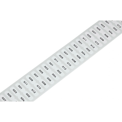 WAGO 210-805 pro smart termoprint 6x15 mm bílá bez potisku trvale lepící 3000 etiket na cívce 210-805