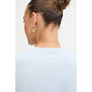 Karl Lagerfeld тениска дамска от памук IKON SKETCH (A1W17129) - answear - 99,73 лв