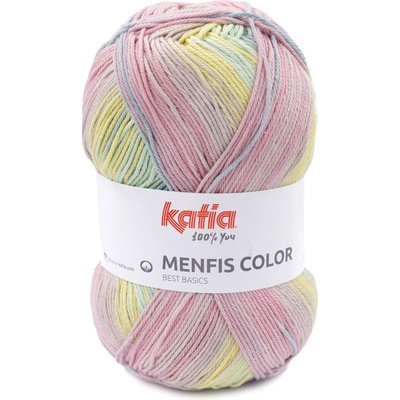 Katia Menfis Color Farba: Pastel yellow - Pastel blue - Light pink