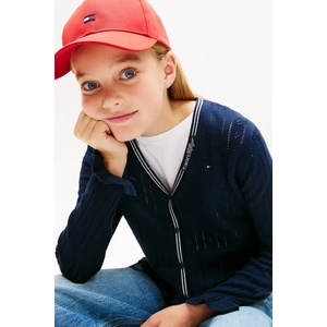 Tommy Hilfiger жилетка за деца от памук (KG0KG09361.128.176.PPY2)