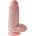 Pipedream King Cock Chubby 9" Cock with Balls Flesh