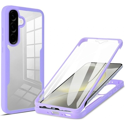 Techsuit Калъф за Samsung Galaxy A37 5G - Techsuit ColorVerse 360 Series + Протектор - Лилав