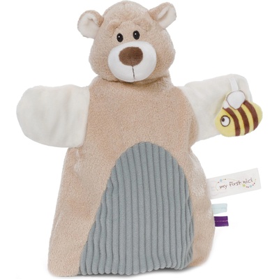 NICI Плюшена играчка за ръка 2 в 1 nici - Мече (61856)