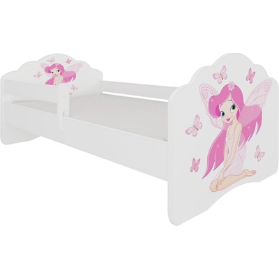 ADRK Furniture Casimo Girl With Wings E017 s matrací a zábranou