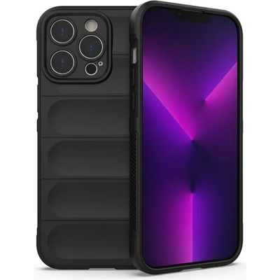 iPhone 14 Pro GIGAPACK Силиконов протектор за телефон, удароустойчив 3D, ЧЕРЕН GP-129130 (GP-129130)