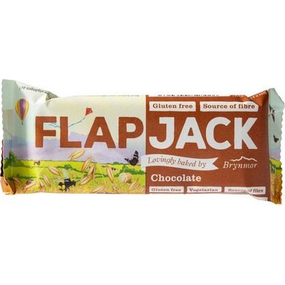 WHOLEBAKE Flapjack ovesný s polevou s čokoládovou příchutí bezlepkový 80 g