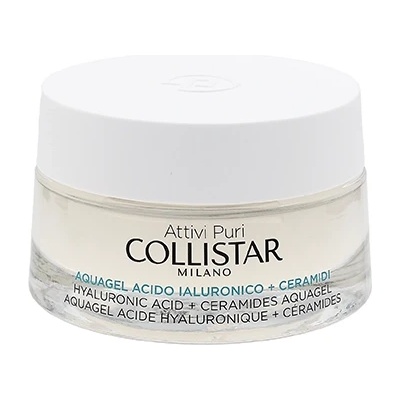 Collistar Attivi Puri Hyaluronic Acid + Ceramides хидратиращ крем-гел с осветяващ ефект с хиалуронова киселина 50 мл