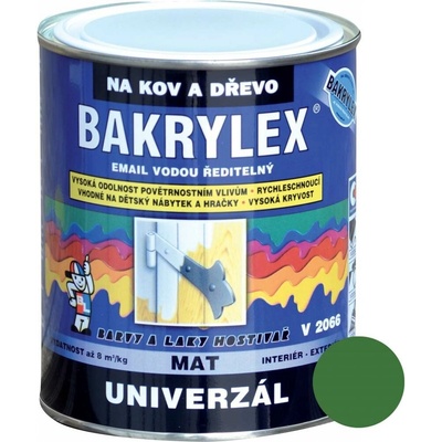 Bakrylex Univerzal mat 0,7 kg zeleň tmavá – Zbozi.Blesk.cz