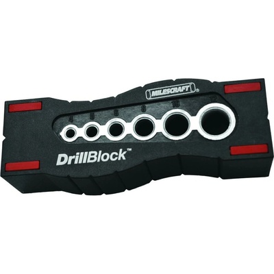 Milescraft | Malá vrtací šablona DrillBlock+ s ocelovými pouzdry – Zbozi.Blesk.cz