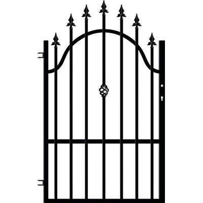 POLARGOS Еднокрила оградна врата polis (polw6597/w3953)