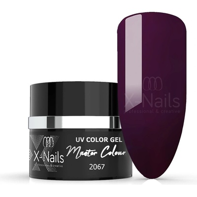 X Nails bezvýpotkový UV/LED gel Master Line ROYAL RUBY 5 ml