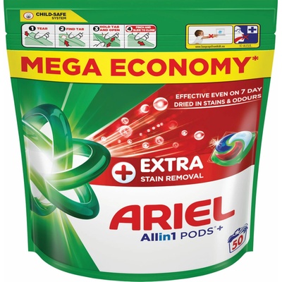 Ariel Plus kapsule Extra+ Clean 50 PD