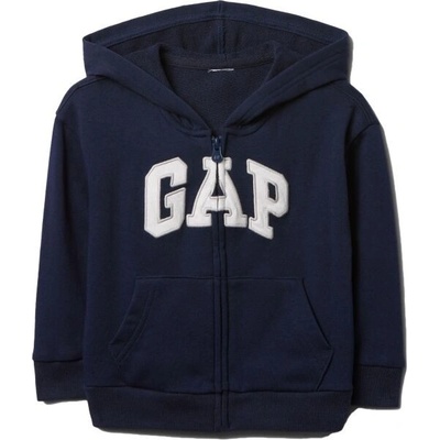 GAP V-FRCH Logo chlapecká mikina tmavě modrá