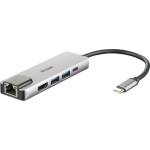 D-Link DUB-M520 USB-C Hub 5-в-1 HDMI Gigabit LAN (DUB-M520)