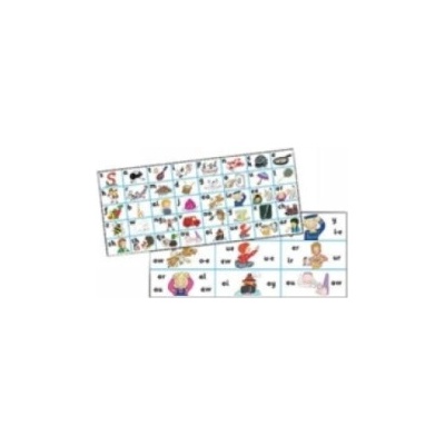 Jolly Phonics Letter Sound Strips (in print letters) (pack of 30 strips)