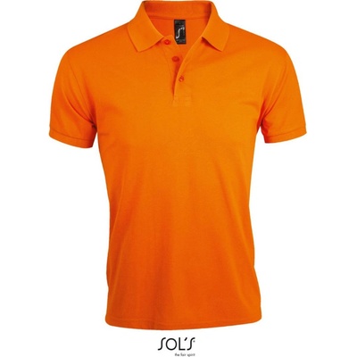 Sol's polokošile Prime Men krátký rukáv pánská oranžová