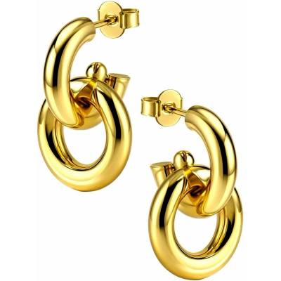 Zlaton Náušnice žluté zlato kruhy výška 2.3cm váha 3.9g N12092500962