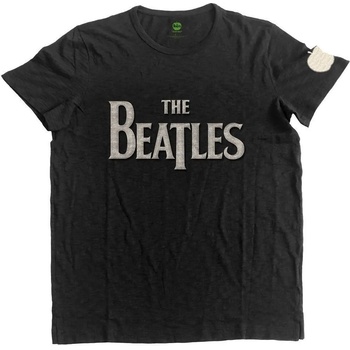 The Beatles Риза Drop T Logo App Slub Unisex Black XL (BEATAPSLUB02MB04)