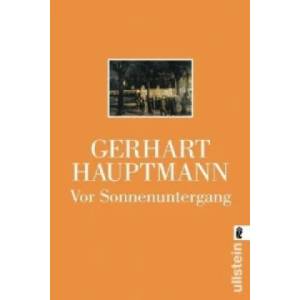 Vor Sonnenuntergang | Gerhart Hauptmann (ISBN: 9783548235653)