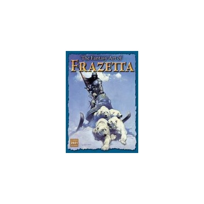 Sellers publishing Fantasy art of frank frazetta - КАЛЕНДАР 2021 ***намаление 50%! *** (p19350)
