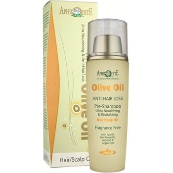 Aphrodite Skin Care vyživující olivový olej na vlasy a pokožku hlavy 100 ml